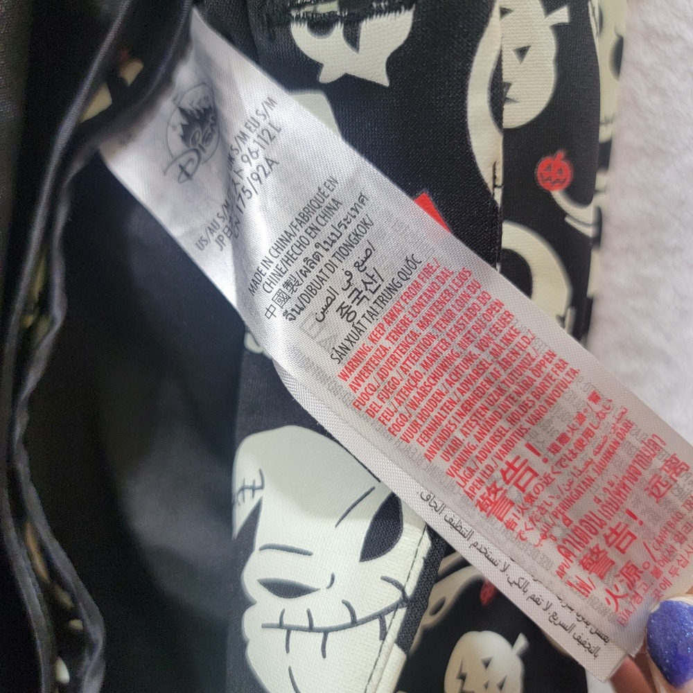 Disney Parks Nightmare Before Christmas Glow In Dark Jack Skellington Blazer LG - Picture 6 of 16